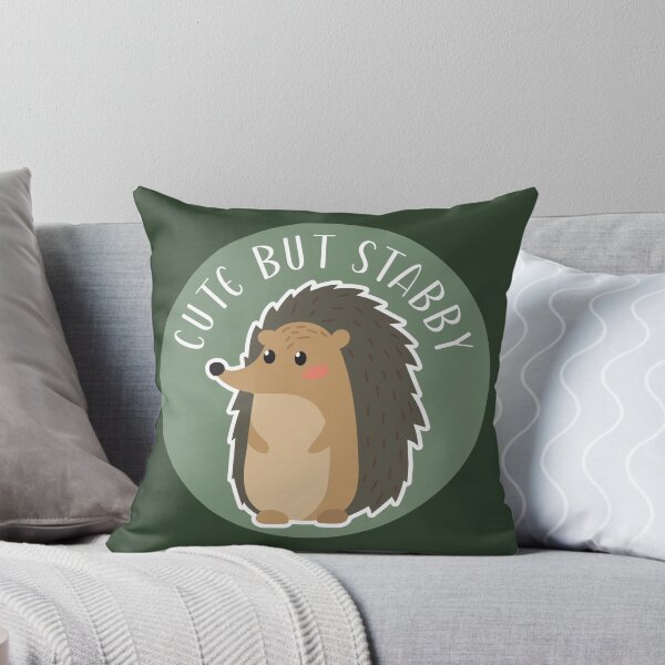 Item preview, Adorable Hedgehog: Cute But Stabby designed and sold by Happy Puppy Print On Demand.