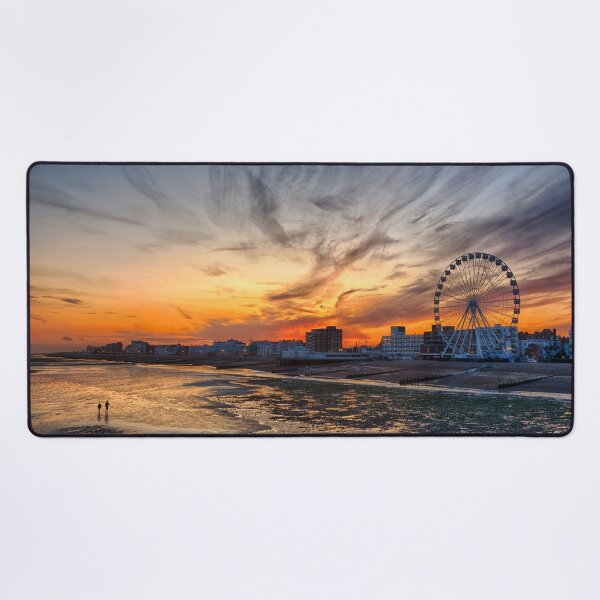 Item preview, Worthing Beach Sunset designed and sold by LenBrook.