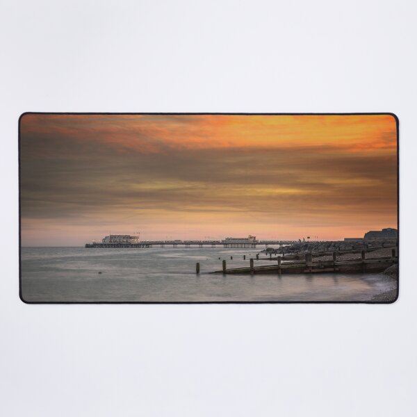 Item preview, Worthing Beach Sunset designed and sold by LenBrook.