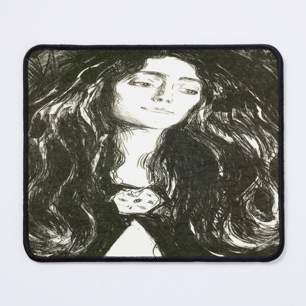 Item preview, Edvard Munch - The Brooch. Eva Mudocci,1903 designed and sold by kinsley45.