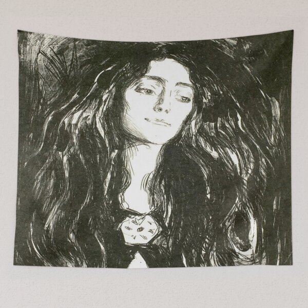 Item preview, Edvard Munch - The Brooch. Eva Mudocci,1903 designed and sold by kinsley45.