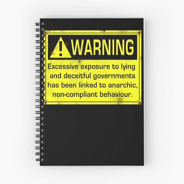 Item preview, Warning designed and sold by blackiguana.