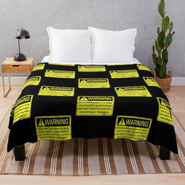 Item preview, Warning designed and sold by blackiguana.