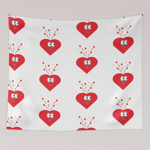Item preview, heart transparent stickers designed and sold by miaterinka.