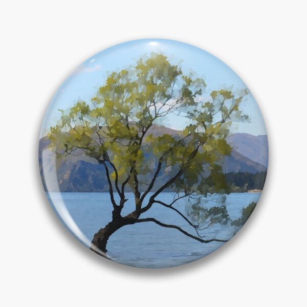 Item preview, The Lonely Tree Lake Wanaka designed and sold by Malcolm Snook.