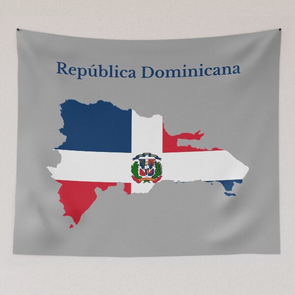 Item preview, Dominican Republic Flag Map Design. designed and sold by marosharaf.