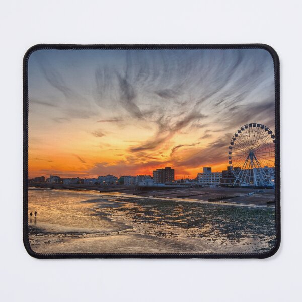 Item preview, Worthing Beach Sunset designed and sold by LenBrook.