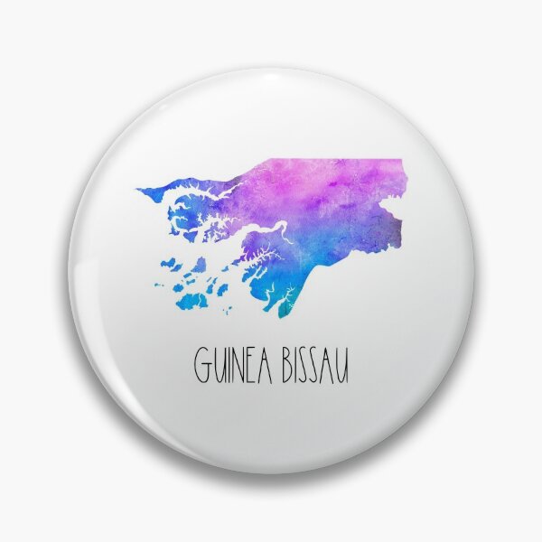 Item preview, Guinea Bissau Watercolor Map - Guinea Bissauan designed and sold by MountainD.
