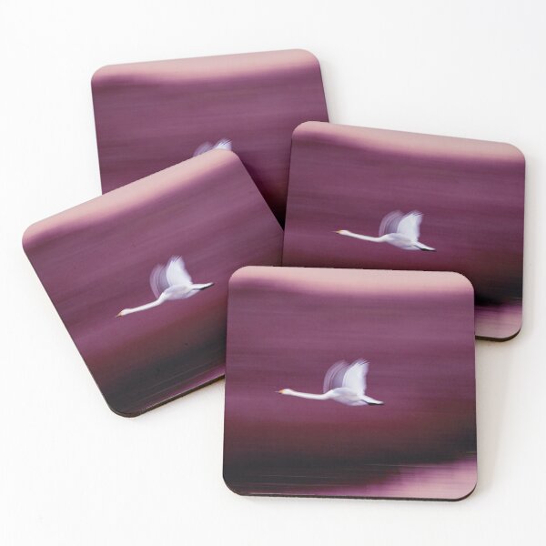 Item preview, Burgundy colors. Whooper swan designed and sold by Jouko Lehto Photography.