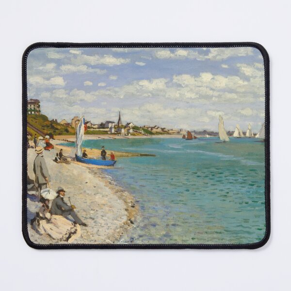 Item preview, Regatta at Sainte-Adresse designed and sold by PaintedDreams96.
