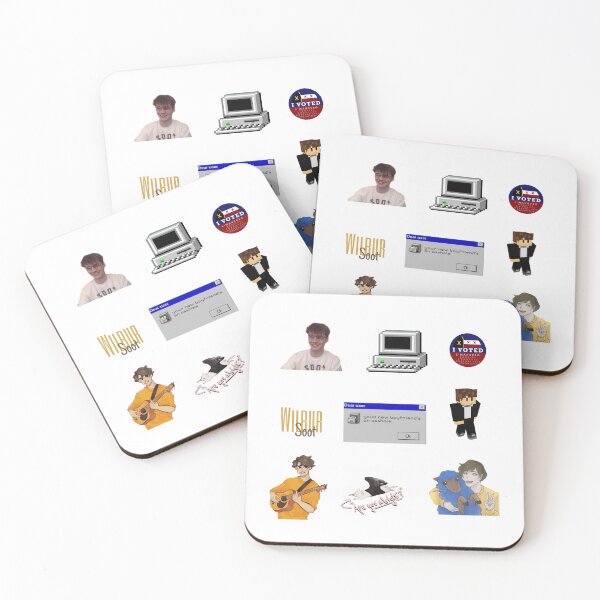 Item preview, Wilbur soot sticker pack designed and sold by Popzeyy.