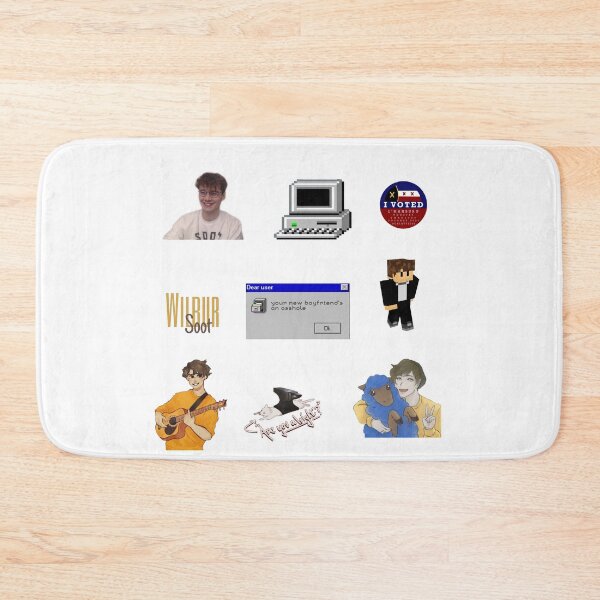 Item preview, Wilbur soot sticker pack designed and sold by Popzeyy.