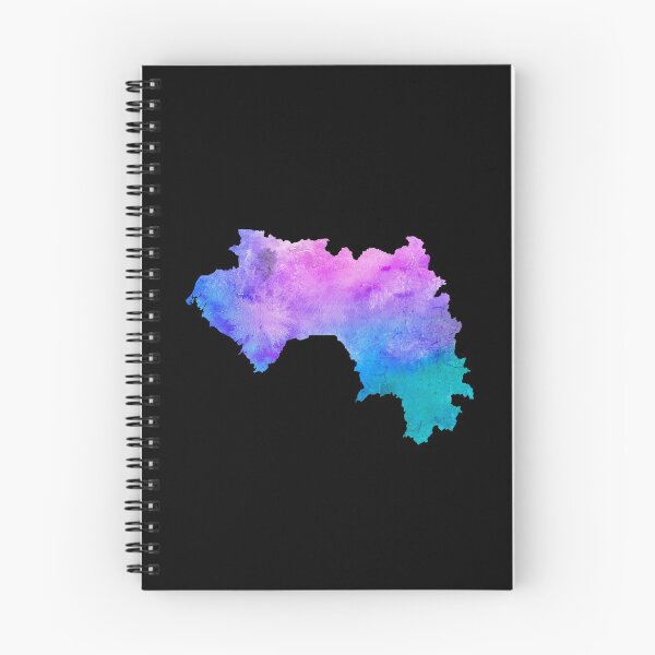 Item preview, Guinea Watercolor Map - Guinean designed and sold by MountainD.