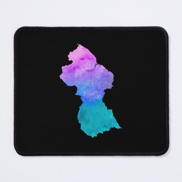 Item preview, Guyana Watercolor Map - Guyanese designed and sold by MountainD.