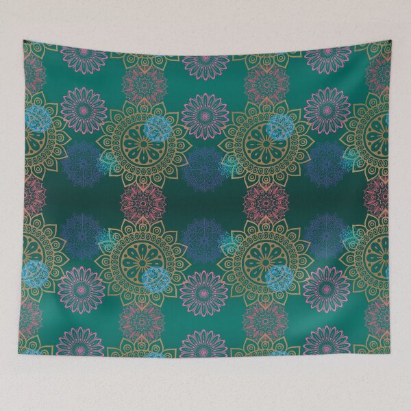 Item preview, Multi-coloured mandala design designed and sold by Starlett Designs.