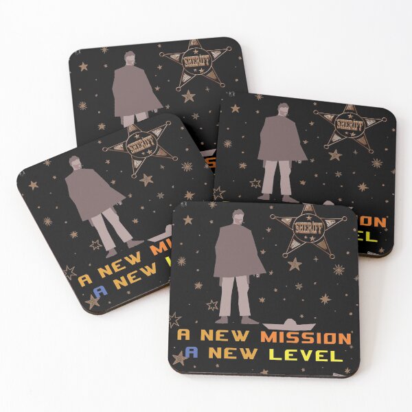 Item preview, A new mission a new level cowboy designed and sold by Mohamed11Khalid.