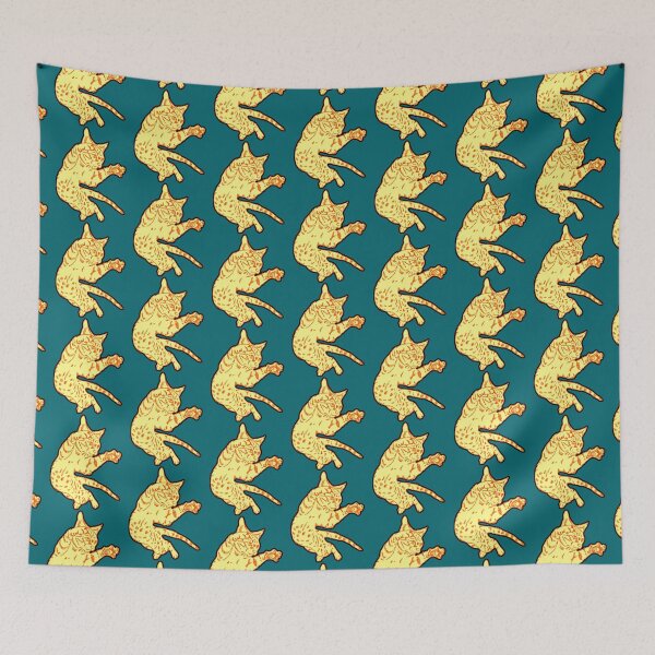Item preview, Old Yeller Cat in Gold Hues   designed and sold by Wiccariumz.