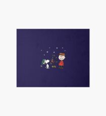 A Charlie Brown Christmas Art Board