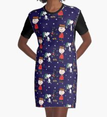 A Charlie Brown Christmas Graphic T-Shirt Dress