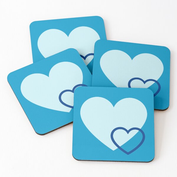 Item preview, My Heart Is Blue For You Coordinate Set (2) designed and sold by barronangMedia.