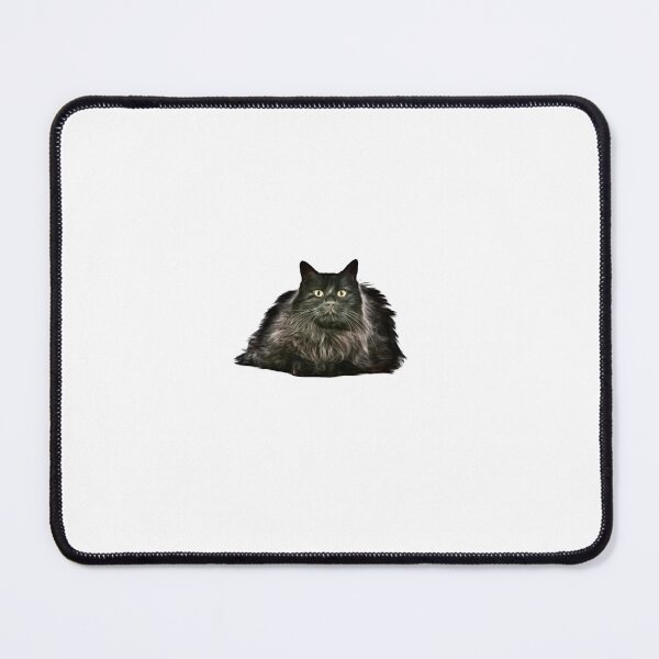 Item preview, Fluffy Black Cat designed and sold by Dreamflight.