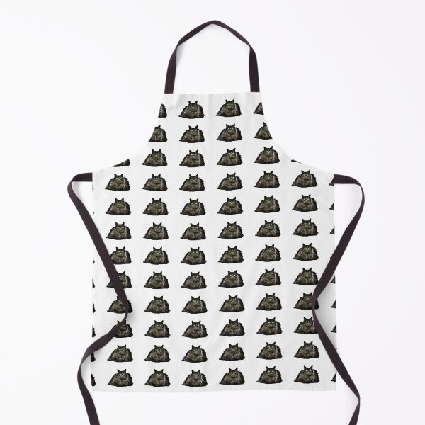 Item preview, Fluffy Black Cat designed and sold by Dreamflight.