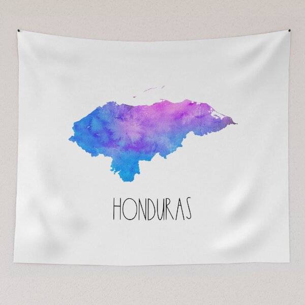Item preview, Honduras Watercolor Map - Honduran designed and sold by MountainD.