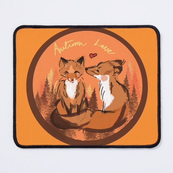 Item preview, Autumn Love! Red Fox Love designed and sold by Sadaf Dalir.