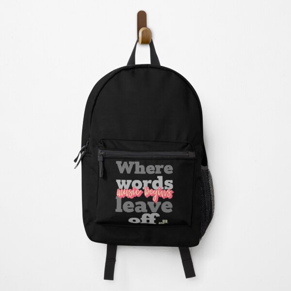 Item preview, Where Words Leave Off Music Begins designed and sold by JACOB-CANADA.