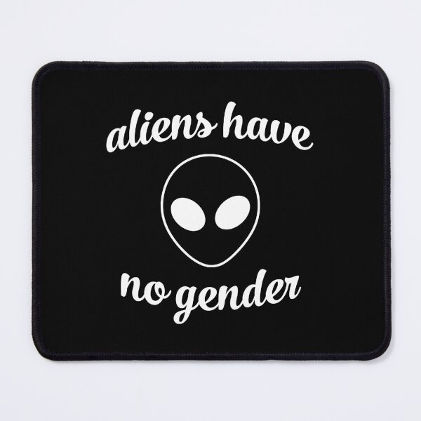 Item preview, Aliens have no gender - agender pride  designed and sold by flowerblossoms.