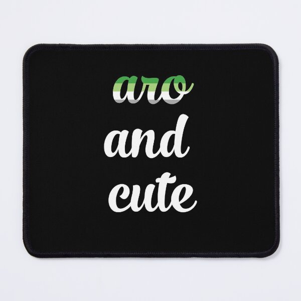 Item preview, Cute aro - aromantic pride flag designed and sold by flowerblossoms.