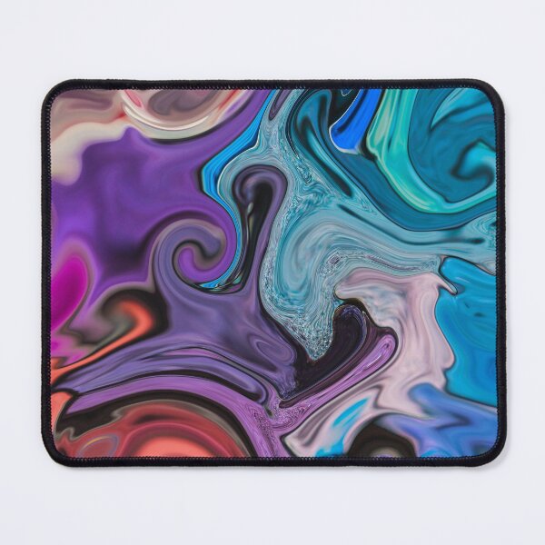 Item preview, fluid art colorful marble designed and sold by haroulita.