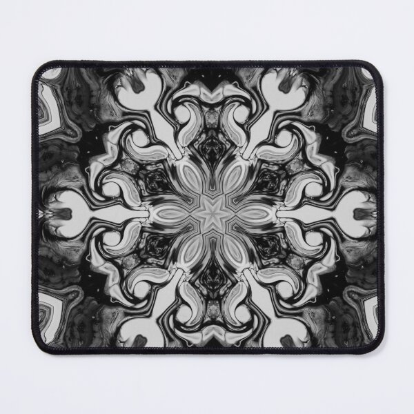 Item preview, black white modern mandala  designed and sold by haroulita.