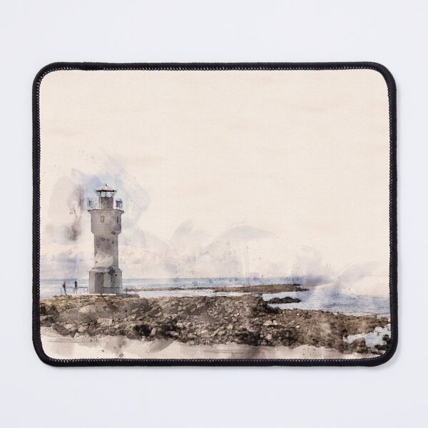Item preview, The Old Lighthouse designed and sold by Gbenonys Art.