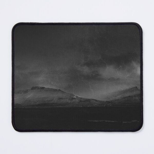 Item preview, Dramatic Akrafjall - Black and White Version designed and sold by Gbenonys Art.