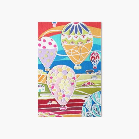 Balloon fiesta Art Board Print