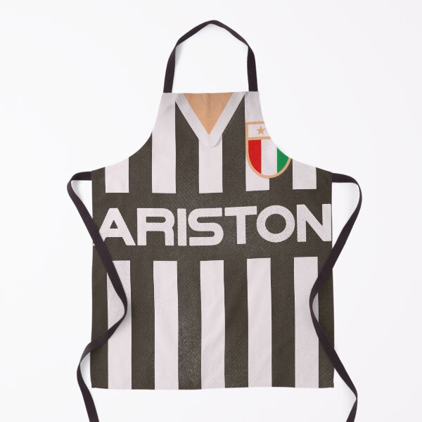 Artikelvorschau, Retro-Trikot der Serie A, Vintage-Fußballtrikot, Michel Platini, Fußballliebe entworfen und verkauft von Spallutos.