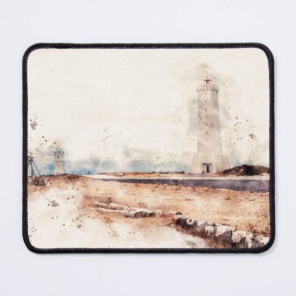 Item preview, Akranes Lighthouses designed and sold by Gbenonys Art.