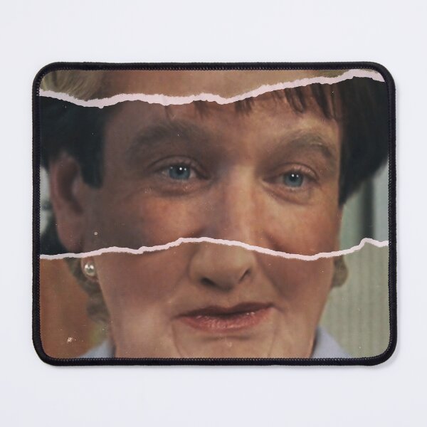 Item preview, Mrs. Doubtfire, Robin Williams, movie poster, Pierce Brosnan, Chris Columbus, 90s film designed and sold by Spallutos.