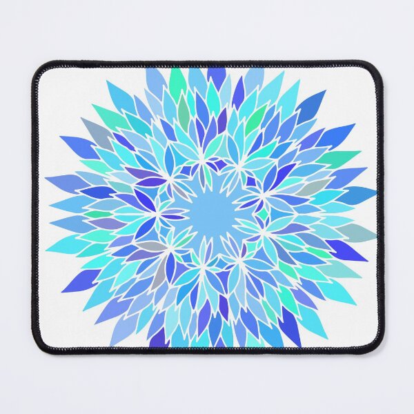 Item preview, light blue mandala designed and sold by haroulita.