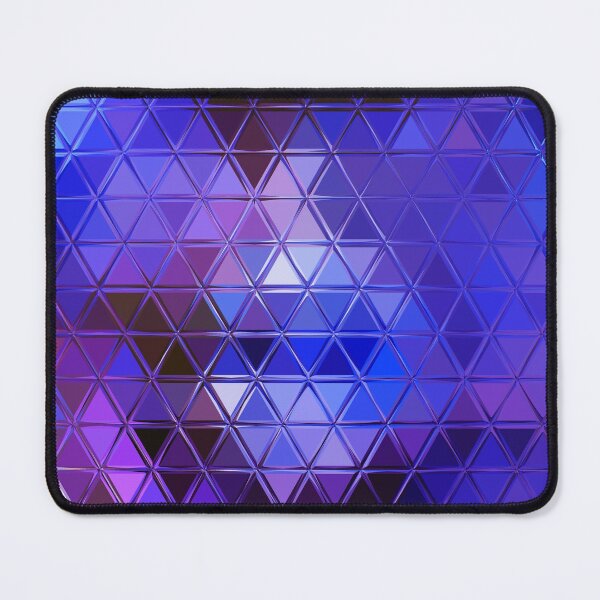 Item preview, Blue purple triangles designed and sold by haroulita.