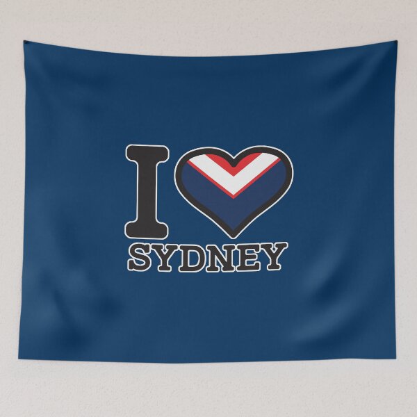 Item preview, “I love Sydney” Apparels, Merchandise, T Shirts, Leggings, Skirt, Mask, Apron, Bags designed and sold by Ink Inc.