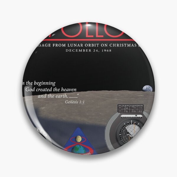Artikelvorschau, Apollo 8 Weihnachtsbotschaft entworfen und verkauft von Astro3antica.
