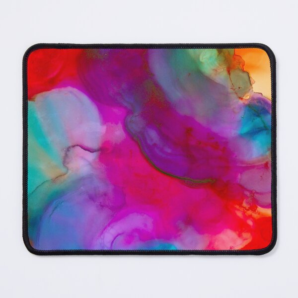 Item preview, rainbow alcohol ink painting designed and sold by haroulita.