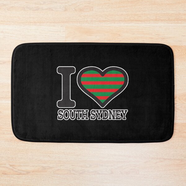 Item preview, “I love South Sydney” Apparels, Merchandise, T Shirts, Leggings, Skirt, Mask, Apron, Bags designed and sold by Ink Inc.