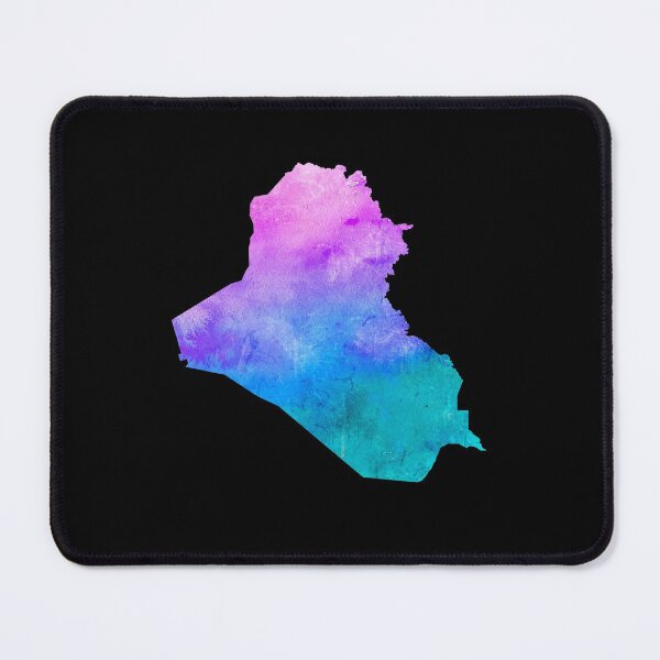 Item preview, Iraq Watercolor Map - Iraqi designed and sold by MountainD.