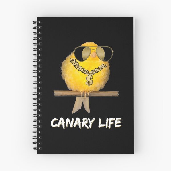 Item preview, cool canary evil gangster bird designed and sold by Denis Rösler.