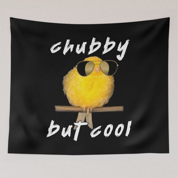 Item preview, Self-irony canary cool chubby bird designed and sold by Denis Rösler.