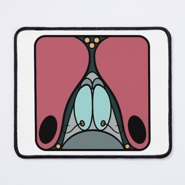 Item preview, Fly cartoon head square (turquoise) designed and sold by TiffanyYau.