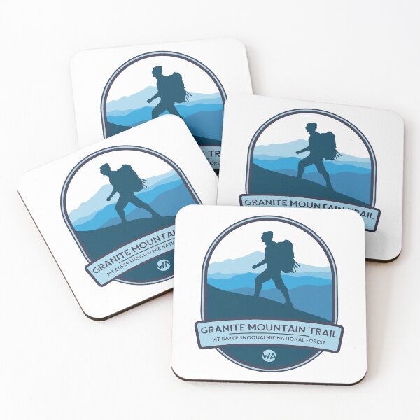 Item preview, Granite Mountain Trail - Mt Baker Snoqualmie National Forest designed and sold by Moritz Schwäble.